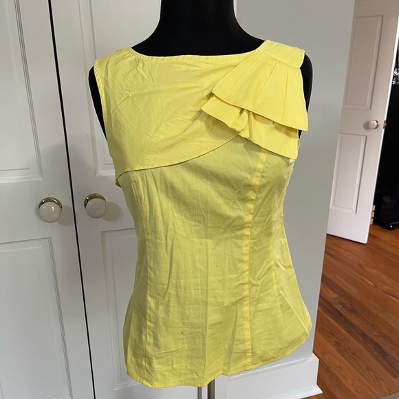 Nanette Lepore. Fitted cotton top - Picture 1 of 2